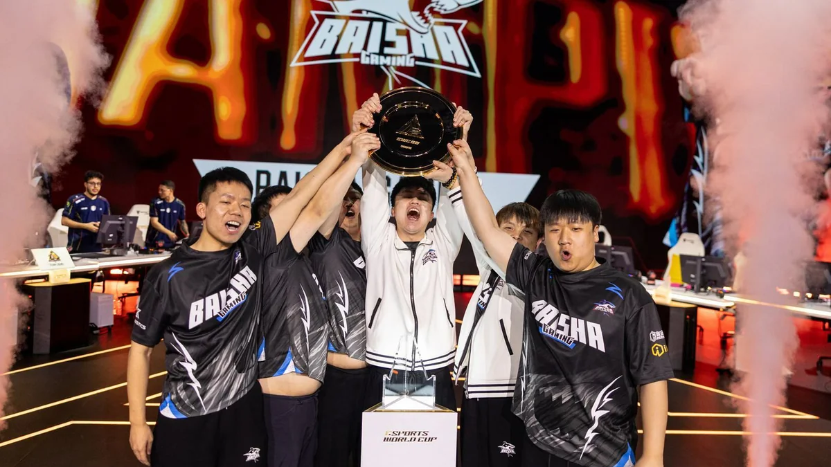 BaiSha Gaming تتوج بلقب كأس العالم للرياضات الإلكترونية في كروس فاير