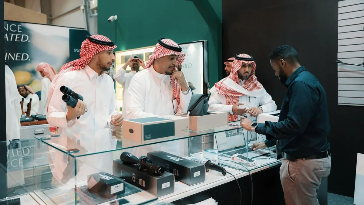منتجات أوروبية للرماية والصيد تجذب زوار معرض الصقور والصيد السعودي الدولي 2026