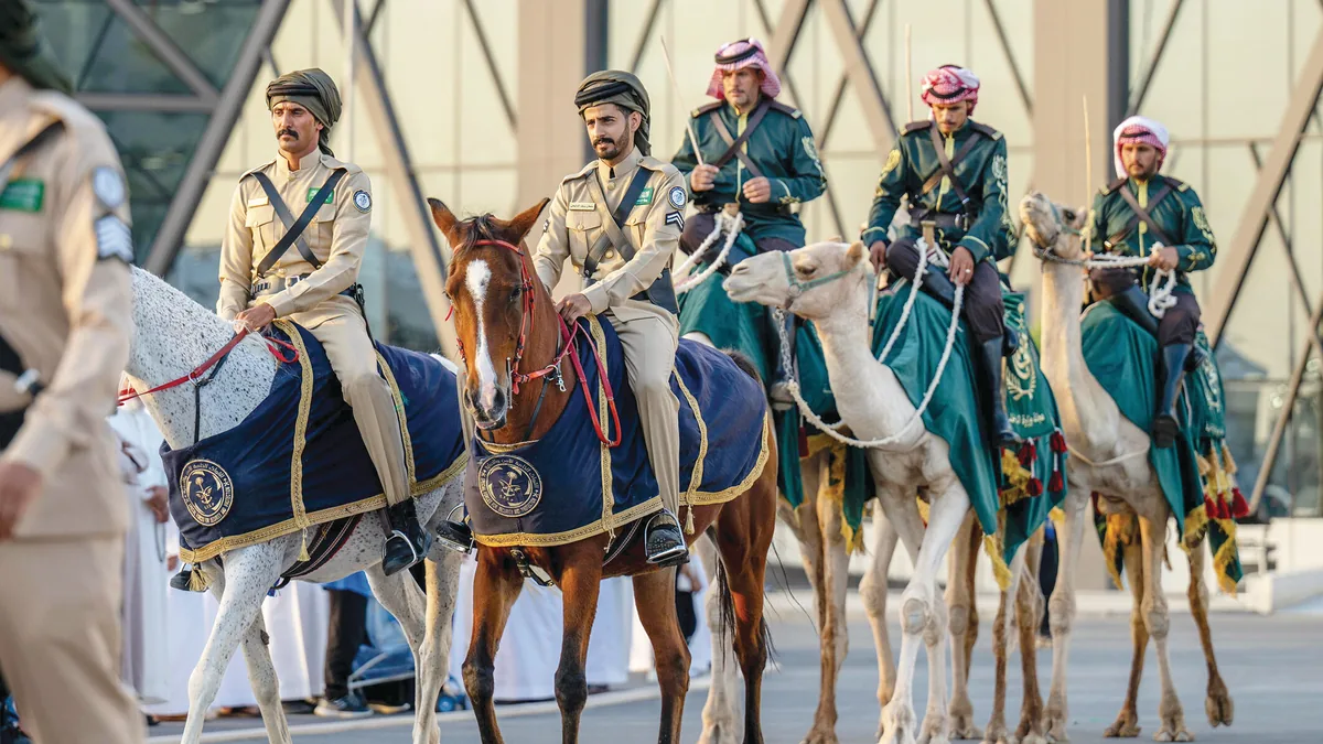 عروض عسكرية تنضم إلى البرنامج اليومي لمعرض الصقور والصيد السعودي الدولي 2026