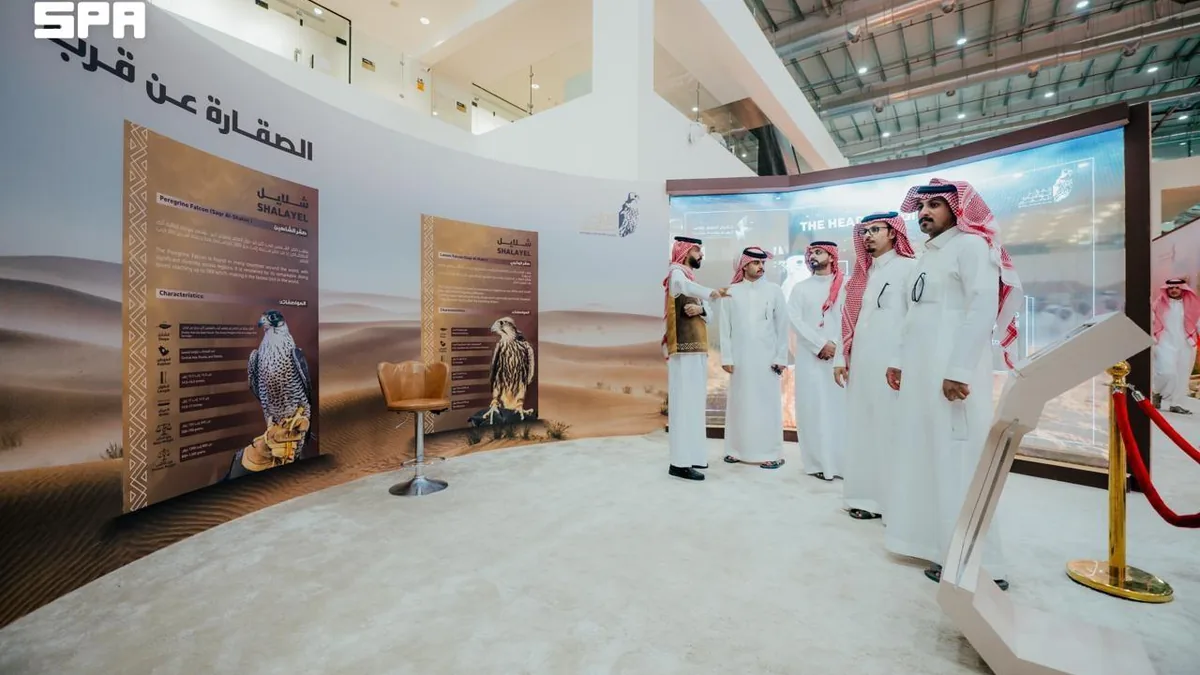 Shalayel Museum Traces Saudi Kings' Falconry Legacy at International Saudi Falcons and Hunting Exhibition 2026